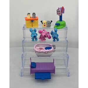 Blues Clues Figures or Cake Toppers Set Bed Bathtub Mailbox Accessories